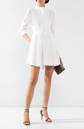 Женское хлопковое платье ALEXANDER MCQUEEN белого цвета по цене 122000 руб., арт. 609723/QAAAD | Фото 2 Женское хлопковое платье ALEXANDER MCQUEEN белого цвета, арт. 609723/QAAAD | Фото 2