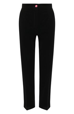 Женские хлопковые брюки DOLCE & GABBANA черного цвета по цене 49950 руб., арт. FTB00T/FUVJZ | Фото 1 Женские хлопковые брюки DOLCE & GABBANA черного цвета, арт. FTB00T/FUVJZ | Фото 1