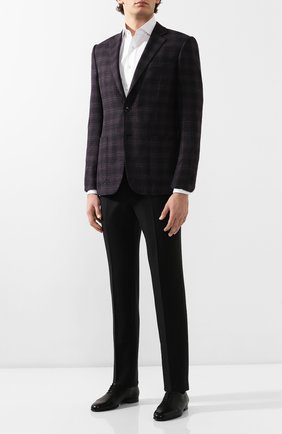 Мужская хлопковая сорочка ERMENEGILDO ZEGNA белого цвета по цене 49350 руб., арт. 701500/9MS0BA | Фото 2 Мужская хлопковая сорочка ERMENEGILDO ZEGNA белого цвета, арт. 701500/9MS0BA | Фото 2 (Длина (для топов): Стандартные; Рукава: Длинные; Материал внешний: Хлопок; Статус проверки: Проверена категория; Случай: Формальный; Принт: Однотонные; Манжеты: На пуговицах; Воротник: Акула)