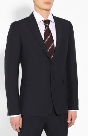 Мужской шерстяной костюм BURBERRY синего цвета по цене 158000 руб., арт. 8022236 | Фото 2 Мужской шерстяной костюм BURBERRY синего цвета, арт. 8022236 | Фото 2