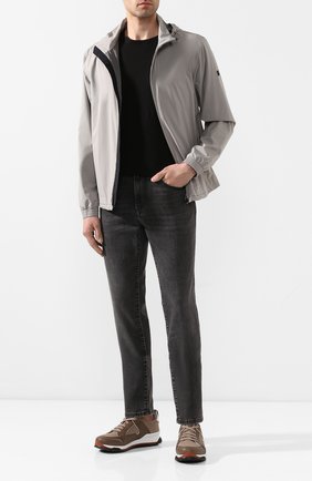Мужские джинсы Z ZEGNA темно-серого цвета по цене 27100 руб., арт. VU712/ZZ510 | Фото 2 Мужские джинсы Z ZEGNA темно-серого цвета, арт. VU712/ZZ510 | Фото 2