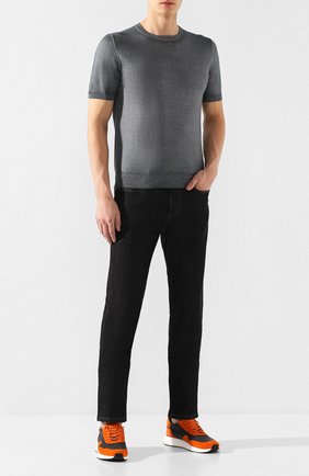 Мужские джинсы Z ZEGNA черного цвета по цене 19950 руб., арт. VU721/ZZ530 | Фото 2 Мужские джинсы Z ZEGNA черного цвета, арт. VU721/ZZ530 | Фото 2