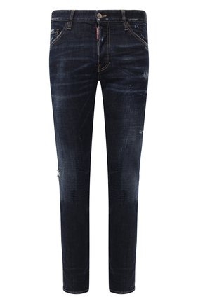 Мужские джинсы DSQUARED2 темно-синего цвета по цене 38950 руб., арт. S74LB0679/S30664 | Фото 1 Мужские джинсы DSQUARED2 темно-синего цвета, арт. S74LB0679/S30664 | Фото 1