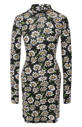 Женское платье с принтом M MISSONI черно-белого цвета по цене 25500 руб., арт. 2DG00283/2J001Y | Фото 1 Женское платье с принтом M MISSONI черно-белого цвета, арт. 2DG00283/2J001Y | Фото 1