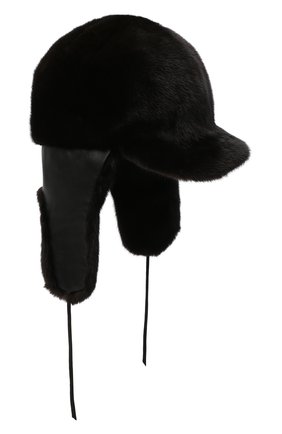 Мужская кепка из меха норки FURLAND черного цвета по цене 58700 руб., арт. 0078302110156300000 | Фото 1 Мужская кепка из меха норки FURLAND черного цвета, арт. 0078302110156300000 | Фото 1
