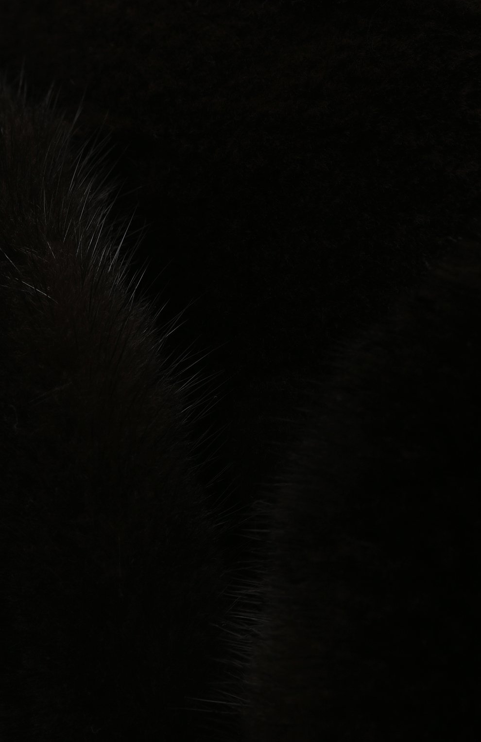 Мужская шапка-ушанка из меха норки FURLAND темно-коричневого цвета, арт. 0015100140189600000 | Фото 3 (Материал: Натуральный мех; Статус проверки: Проверена категория)