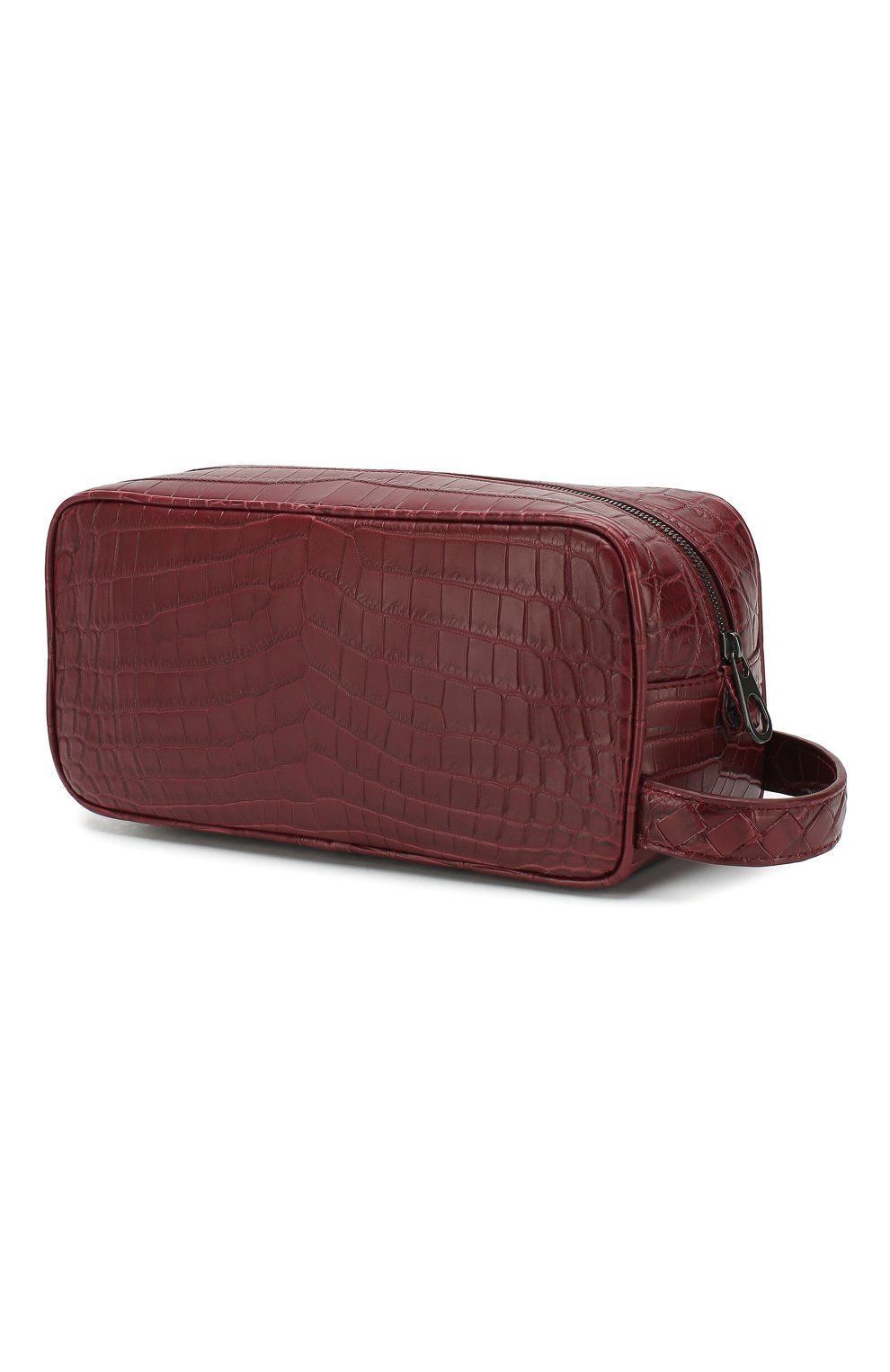 Мужской несессер из кожи крокодила BOTTEGA VENETA бордового цвета по цене 391500 руб., арт. 248716/V912K/CNIL | Фото 2 Мужской несессер из кожи крокодила BOTTEGA VENETA бордового цвета, арт. 248716/V912K/CNIL | Фото 2 (Материал: Экзотическая кожа; Статус проверки: Проверена категория)