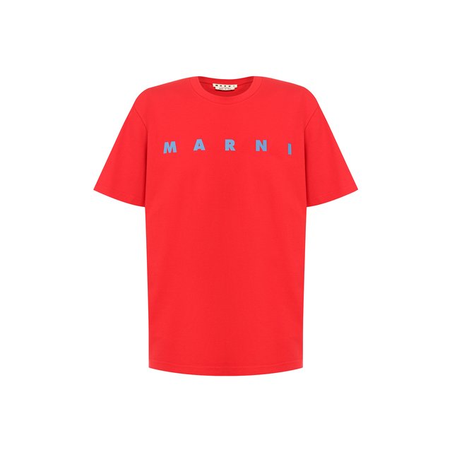 Хлопковая футболка Marni 10730795