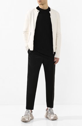 Мужская хлопковая футболка RICK OWENS черного цвета по цене 24500 руб., арт. RU20S7264/JA | Фото 2 Мужская хлопковая футболка RICK OWENS черного цвета, арт. RU20S7264/JA | Фото 2