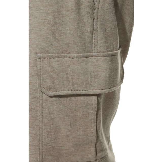 фото Хлопковые шорты brunello cucinelli