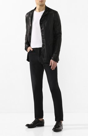 Мужской кожаные дерби OFFICINE CREATIVE черного цвета по цене 39450 руб., арт. ANAT0MIA/60/AER0 CANY0N | Фото 2 Мужской кожаные дерби OFFICINE CREATIVE черного цвета, арт. ANAT0MIA/60/AER0 CANY0N | Фото 2