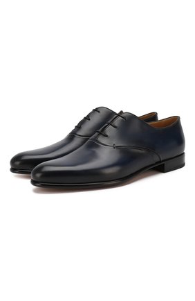 Мужские кожаные оксфорды BERLUTI темно-синего цвета по цене 142500 руб., арт. S4976-002 | Фото 1 Мужские кожаные оксфорды BERLUTI темно-синего цвета, арт. S4976-002 | Фото 1