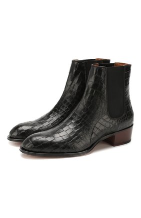 Мужские кожаные челси GIUSEPPE ZANOTTI DESIGN черного цвета по цене 79150 руб., арт. EU00018/001 | Фото 1 Мужские кожаные челси GIUSEPPE ZANOTTI DESIGN черного цвета, арт. EU00018/001 | Фото 1