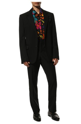 Мужские кожаные пенни-лоферы ERMENEGILDO ZEGNA черного цвета по цене 73500 руб., арт. A4001X-LHAFR | Фото 2 Мужские кожаные пенни-лоферы ERMENEGILDO ZEGNA черного цвета, арт. A4001X-LHAFR | Фото 2