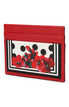 Женский футляр для кредитных карт DOLCE & GABBANA красного цвета по цене 22100 руб., арт. BI0330/AZ529 | Фото 2 Женский футляр для кредитных карт DOLCE & GABBANA красного цвета, арт. BI0330/AZ529 | Фото 2
