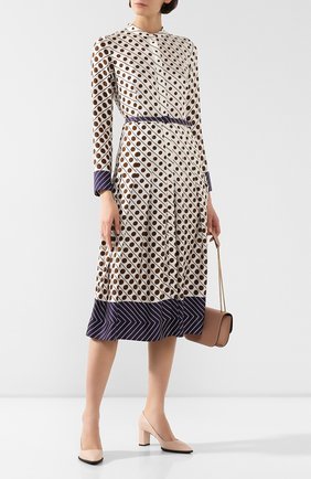 Женская кожаные туфли TOD’S светло-розового цвета по цене 32200 руб., арт. XXW30A0S33000N | Фото 2 Женская кожаные туфли TOD’S светло-розового цвета, арт. XXW30A0S33000N | Фото 2