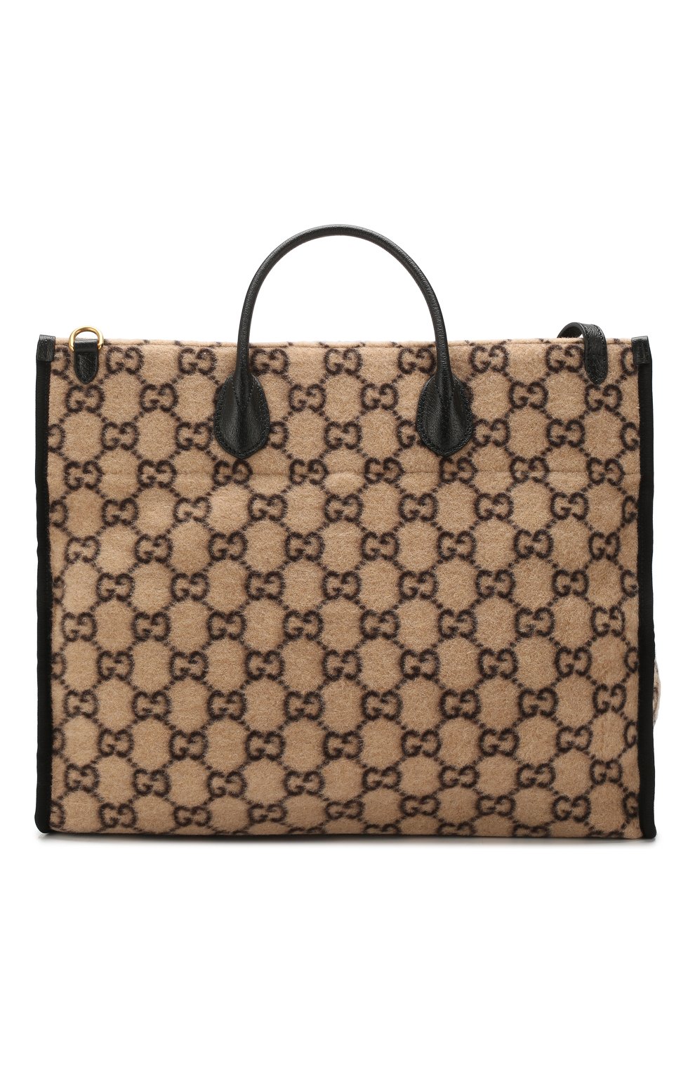 Женский сумка-тоут GUCCI бежевого цвета, арт. 598169/G38ET | Фото 1