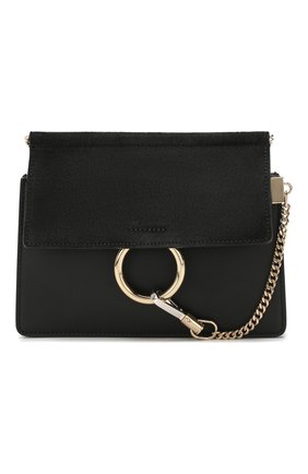 Женская сумка faye mini CHLOÉ черного цвета по цене 87000 руб., арт. CHC20SS202H20 | Фото 1 Женская сумка faye mini CHLOÉ черного цвета, арт. CHC20SS202H20 | Фото 1