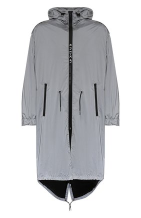 Мужской плащ GIVENCHY серого цвета по цене 146000 руб., арт. BM00EY12F3 | Фото 1 Мужской плащ GIVENCHY серого цвета, арт. BM00EY12F3 | Фото 1