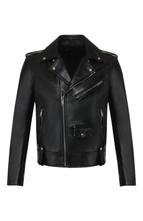 Мужская кожаная куртка GIVENCHY черного цвета по цене 258000 руб., арт. BM00FH60E4 | Фото 1 Мужская кожаная куртка GIVENCHY черного цвета, арт. BM00FH60E4 | Фото 1