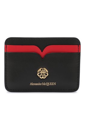 Женский кожаный футляр для кредитных карт ALEXANDER MCQUEEN черного цвета по цене 15400 руб., арт. 610198/1CWDT | Фото 1 Женский кожаный футляр для кредитных карт ALEXANDER MCQUEEN черного цвета, арт. 610198/1CWDT | Фото 1