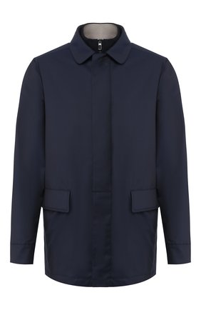 Мужская шерстяная куртка LORO PIANA темно-синего цвета по цене 460500 руб., арт. FAI9492 | Фото 1