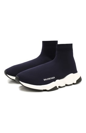 Мужские текстильные кроссовки speed BALENCIAGA синего цвета по цене 54300 руб., арт. 587286/W1702 | Фото 1 Мужские текстильные кроссовки speed BALENCIAGA синего цвета, арт. 587286/W1702 | Фото 1