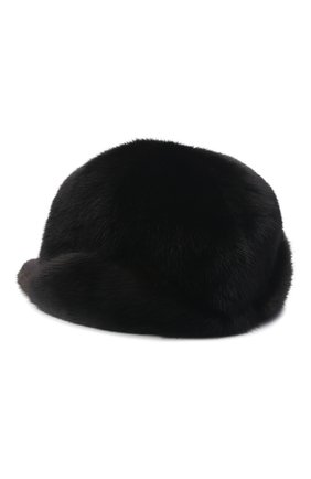 Мужской бейсболка из меха норки FURLAND черного цвета по цене 48520 руб., арт. 0118202110110300115 | Фото 2 Мужской бейсболка из меха норки FURLAND черного цвета, арт. 0118202110110300115 | Фото 2