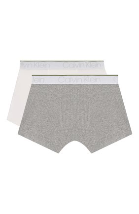 Детские комплект из 2-х боксеров CALVIN KLEIN серого цвета по цене 2500 руб., арт. B70B700211 | Фото 1 Детские комплект из 2-х боксеров CALVIN KLEIN серого цвета, арт. B70B700211 | Фото 1