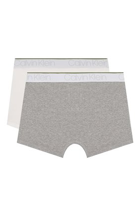 Детские комплект из 2-х боксеров CALVIN KLEIN серого цвета по цене 2500 руб., арт. B70B700211 | Фото 2 Детские комплект из 2-х боксеров CALVIN KLEIN серого цвета, арт. B70B700211 | Фото 2