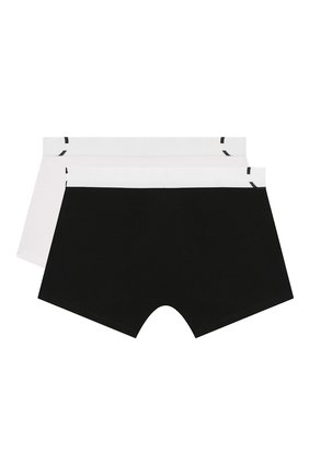Детские комплект из 2-х боксеров CALVIN KLEIN черно-белого цвета по цене 2300 руб., арт. B70B700208 | Фото 2 Детские комплект из 2-х боксеров CALVIN KLEIN черно-белого цвета, арт. B70B700208 | Фото 2