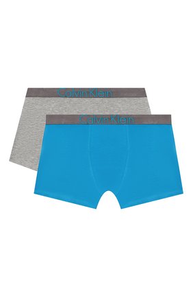 Детские комплект из 2-х боксеров CALVIN KLEIN серого цвета по цене 2500 руб., арт. B70B700210 | Фото 1 Детские комплект из 2-х боксеров CALVIN KLEIN серого цвета, арт. B70B700210 | Фото 1