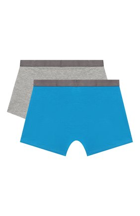 Детские комплект из 2-х боксеров CALVIN KLEIN серого цвета по цене 2500 руб., арт. B70B700210 | Фото 2 Детские комплект из 2-х боксеров CALVIN KLEIN серого цвета, арт. B70B700210 | Фото 2