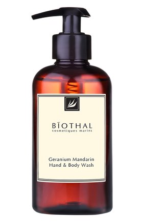 Жидкое мыло для тела и рук geranium & mandarin (300ml) BIOTHAL бесцветного цвета, арт. 7930077270125 | Фото 1 (Статус проверки: Проверена категория)