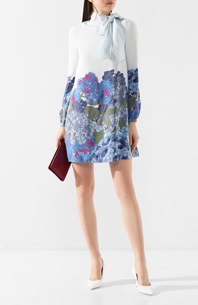 Женская туфли love 85 JIMMY CHOO белого цвета по цене 47600 руб., арт. L0VE 85/CGF | Фото 2 Женская туфли love 85 JIMMY CHOO белого цвета, арт. L0VE 85/CGF | Фото 2