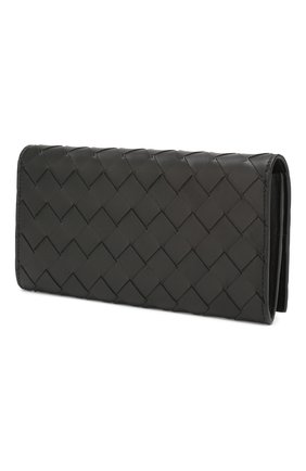 Мужской кожаное портмоне BOTTEGA VENETA черного цвета по цене 55250 руб., арт. 591365/VCPQ4 | Фото 2 Мужской кожаное портмоне BOTTEGA VENETA черного цвета, арт. 591365/VCPQ4 | Фото 2
