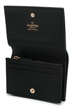 Кожаное портмоне Valentino Garavani | Фото №3 Кожаное портмоне Valentino Garavani | Фото №3
