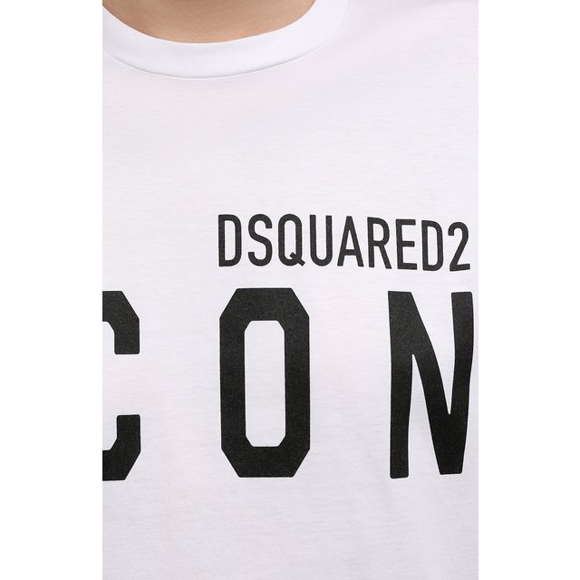фото Хлопковая футболка dsquared2