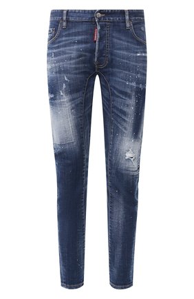 Мужские джинсы DSQUARED2 синего цвета по цене 46750 руб., арт. S74LB0729/S30342 | Фото 1 Мужские джинсы DSQUARED2 синего цвета, арт. S74LB0729/S30342 | Фото 1