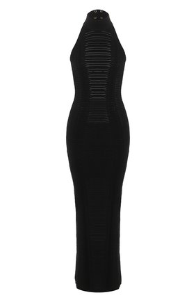 Женское платье-макси BALMAIN черного цвета по цене 145500 руб., арт. TF16520/K017 | Фото 1 Женское платье-макси BALMAIN черного цвета, арт. TF16520/K017 | Фото 1