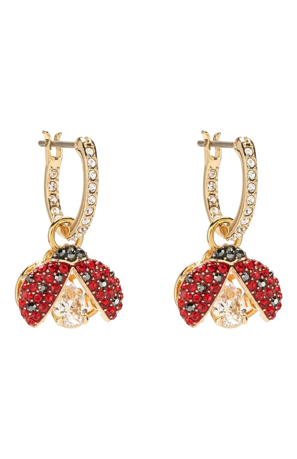 Женские серьги sparkling dance SWAROVSKI золотого цвета по цене 6990 руб., арт. 5537490 | Фото 3 Женские серьги sparkling dance SWAROVSKI золотого цвета, арт. 5537490 | Фото 3