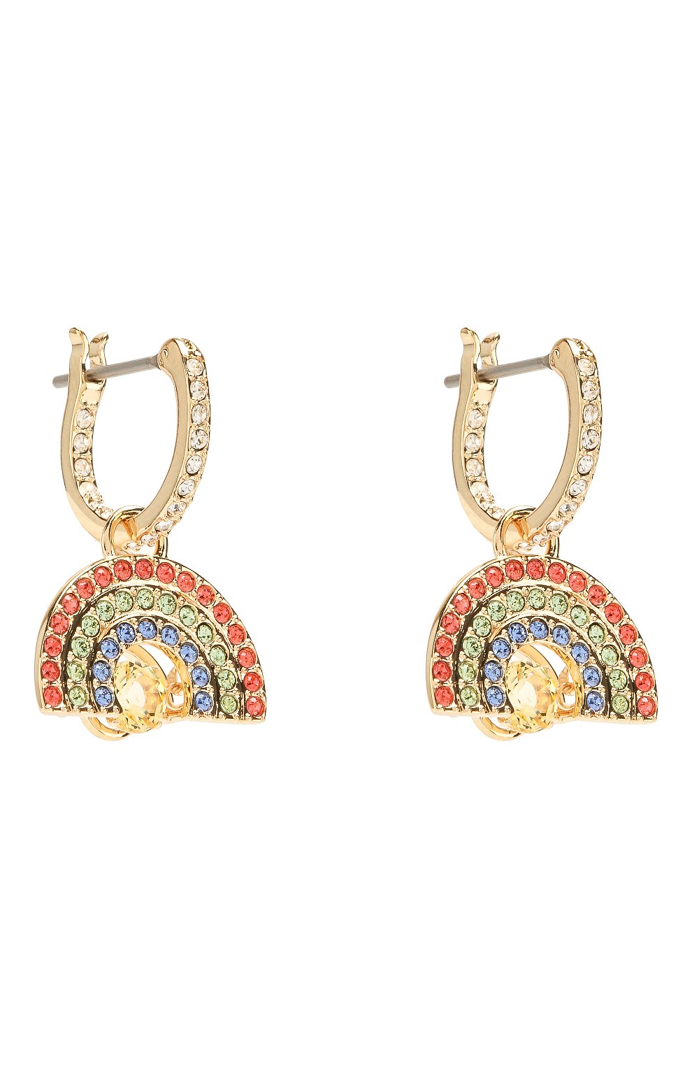 Женские серьги sparkling dance SWAROVSKI золотого цвета по цене 6990 руб., арт. 5537494 | Фото 3 Женские серьги sparkling dance SWAROVSKI золотого цвета, арт. 5537494 | Фото 3