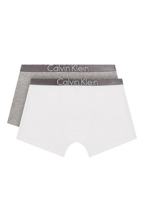 Детские комплект из 2-х боксеров CALVIN KLEIN серого цвета по цене 2100 руб., арт. B70B700048 | Фото 1 Детские комплект из 2-х боксеров CALVIN KLEIN серого цвета, арт. B70B700048 | Фото 1