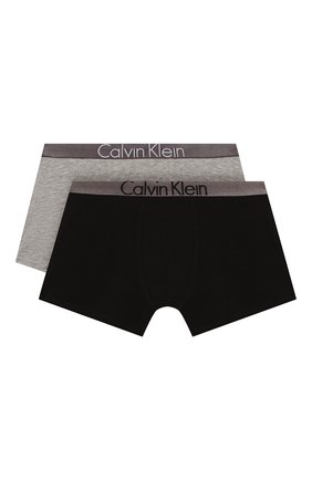 Детские комплект из 2-х боксеров CALVIN KLEIN серого цвета по цене 2100 руб., арт. B70B700048 | Фото 1 Детские комплект из 2-х боксеров CALVIN KLEIN серого цвета, арт. B70B700048 | Фото 1