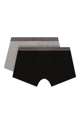 Детские комплект из 2-х боксеров CALVIN KLEIN серого цвета по цене 2100 руб., арт. B70B700048 | Фото 2 Детские комплект из 2-х боксеров CALVIN KLEIN серого цвета, арт. B70B700048 | Фото 2