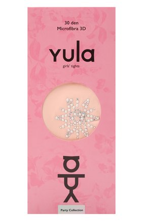 Детские колготки party collection 30 den YULA розового цвета по цене 970 руб., арт. YU-106 | Фото 1 Детские колготки party collection 30 den YULA розового цвета, арт. YU-106 | Фото 1
