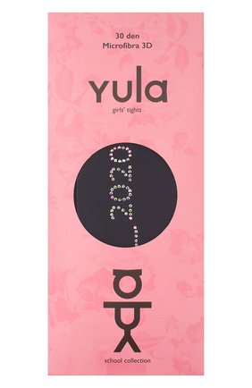 Детские колготки party collection 30 den YULA черного цвета по цене 970 руб., арт. YU-107 | Фото 1 Детские колготки party collection 30 den YULA черного цвета, арт. YU-107 | Фото 1