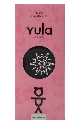 Детские колготки party collection 30 den YULA черного цвета по цене 970 руб., арт. YU-98 | Фото 1 Детские колготки party collection 30 den YULA черного цвета, арт. YU-98 | Фото 1