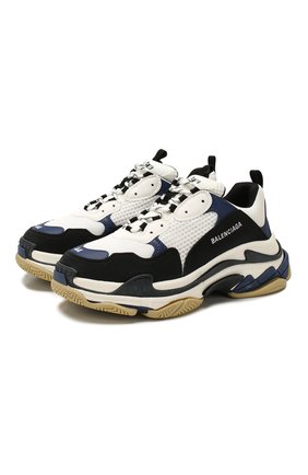 Мужские комбинированные кроссовки triple s BALENCIAGA белого цвета по цене 68450 руб., арт. 536737/W090M | Фото 1 Мужские комбинированные кроссовки triple s BALENCIAGA белого цвета, арт. 536737/W090M | Фото 1