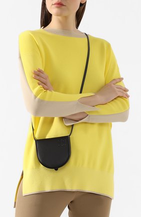 Женские кожаный кошелек LOEWE черного цвета по цене 34800 руб., арт. 109.54.T14 | Фото 2 Женские кожаный кошелек LOEWE черного цвета, арт. 109.54.T14 | Фото 2